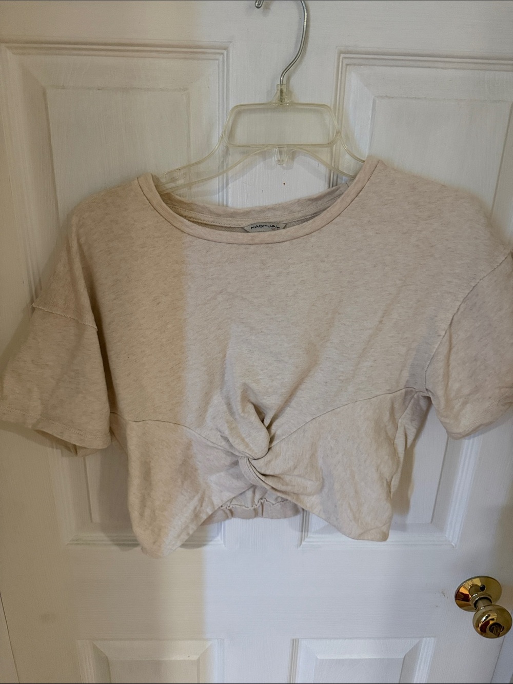 Habitual Off-White Crewneck Tee